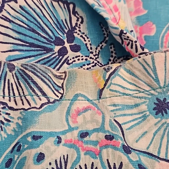 EUC Lily Pulitzer "The Beach pant" 2 pair - Picture 8 of 14